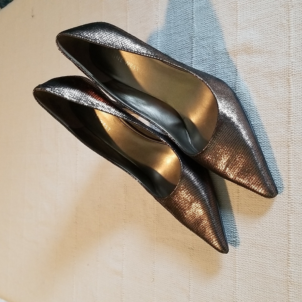 Nine West Metallic Heels